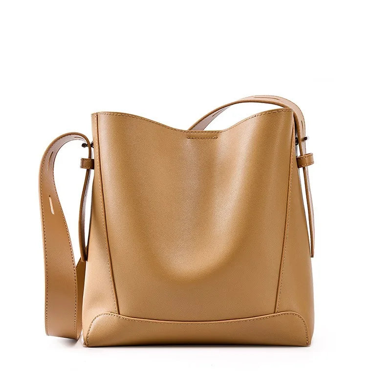 Bolsa Tote de Couro Genuíno Sonia | Bucket Bags | Cores variadas | Detalhe 14 | Vivièn