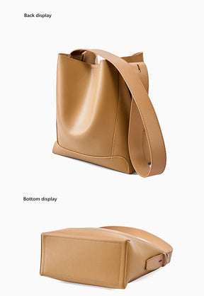 Bolsa Tote de Couro Genuíno Sonia | Bucket Bags | Cores variadas | Detalhe 7 | Vivièn