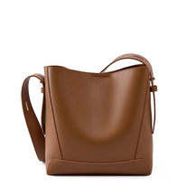 Bolsa Tote de Couro Genuíno Sonia | Bucket Bags | Cores variadas | Vivièn