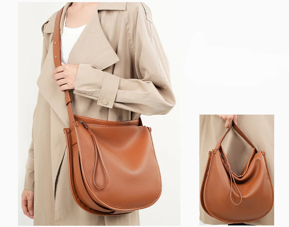 Bolsa Tote de Couro Genuíno Verona | Shoulder Bags | Cores variadas | Detalhe 1 | Vivièn