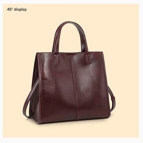 Bolsa Tote de Couro Genuíno Viola | Bucket Bags | Cores variadas | Detalhe 2 | Vivièn