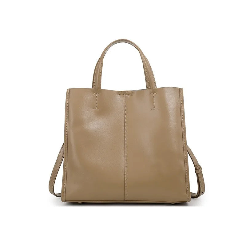 Bolsa Tote de Couro Genuíno Viola | Bucket Bags | Cores variadas | Detalhe 9 | Vivièn