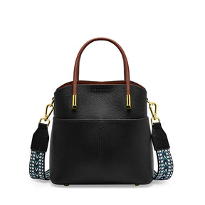 Bolsa Tote de Couro Parisienne | Bucket Bags | Cores variadas | Detalhe 10 | Vivièn