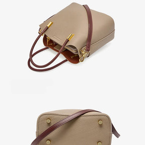 Bolsa Tote de Couro Parisienne | Bucket Bags | Cores variadas | Detalhe 6 | Vivièn