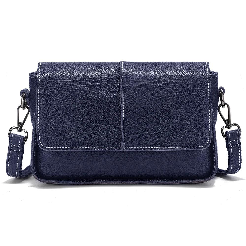 Bolsa Transversal de Couro Classic | Cross Body Bags | Cores variadas | Detalhe 12 | Vivièn