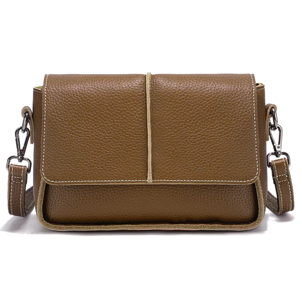 Bolsa Transversal de Couro Classic | Cross Body Bags | Cores variadas | Detalhe 13 | Vivièn