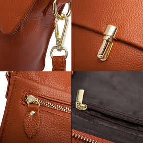 Bolsa Transversal de Couro Genuíno Aurora | Cross Body Bags | Cores variadas | Detalhe 4 | Vivièn