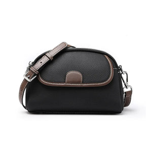 Bolsa Transversal de Couro Genuíno Clarisse | Cross Body Bags | Cores variadas | Detalhe 8 | Vivièn