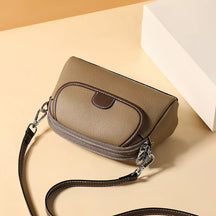 Bolsa Transversal de Couro Genuíno Clarisse | Cross Body Bags | Cores variadas | Detalhe 9 | Vivièn