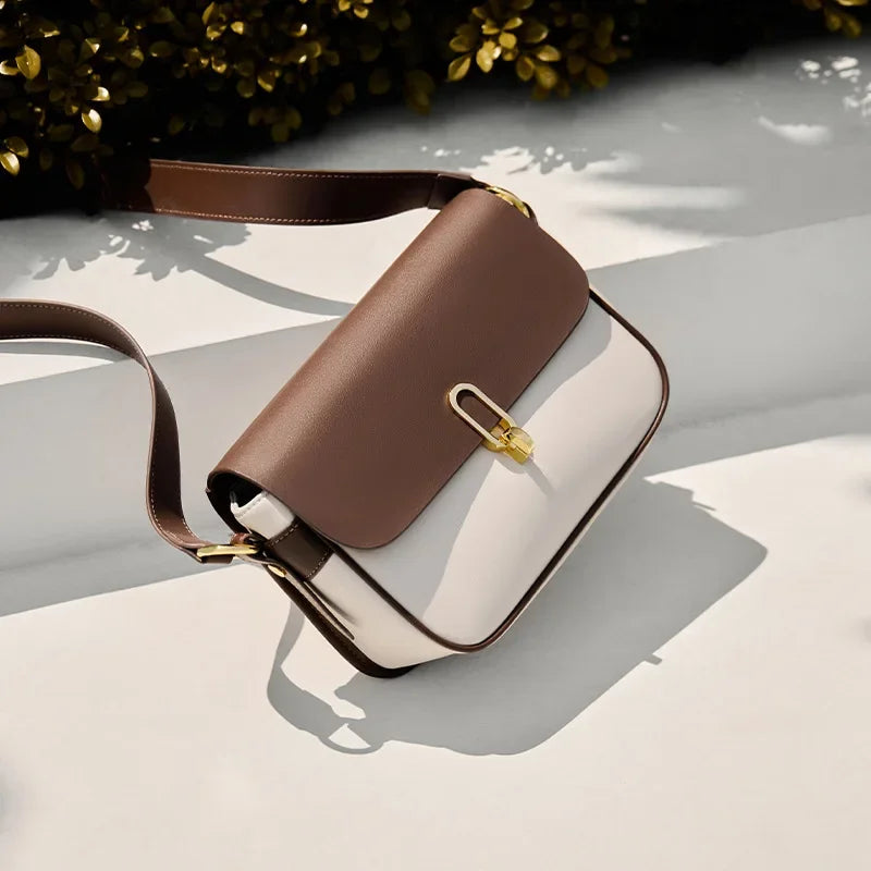 Bolsa Transversal de Couro Genuíno Hamburgo | Cross Body Bags | Cores variadas | Detalhe 12 | Vivièn