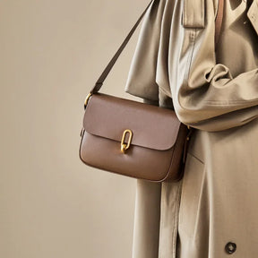 Bolsa Transversal de Couro Genuíno Hamburgo | Cross Body Bags | Cores variadas | Detalhe 3 | Vivièn