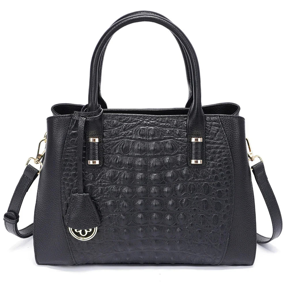 Bolsa Transversal de Couro Genuíno Jade | Cross Body Bags | Cores variadas | Detalhe 7 | Vivièn