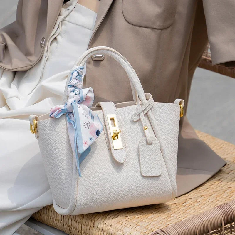 Bolsa Transversal de Couro Genuíno Mykonos | Cross Body Bags | Cores variadas | Costas | Vivièn