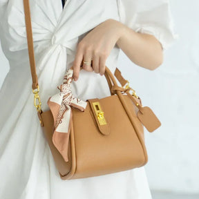 Bolsa Transversal de Couro Genuíno Mykonos | Cross Body Bags | Cores variadas | Detalhe 4 | Vivièn