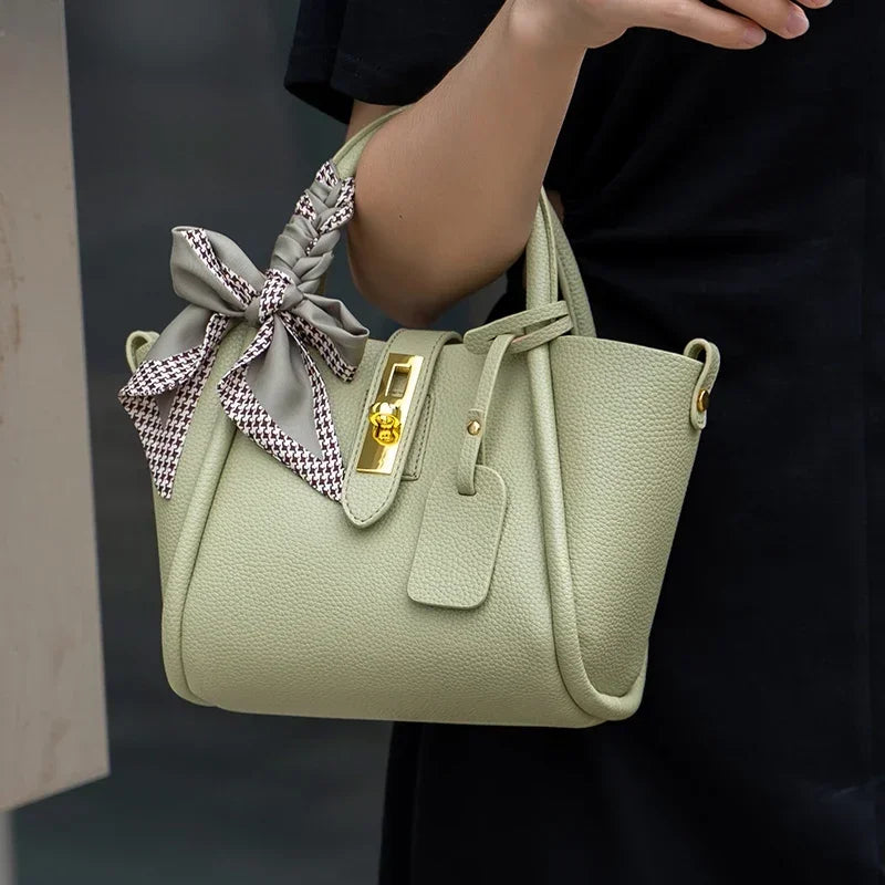 Bolsa Transversal de Couro Genuíno Mykonos | Cross Body Bags | Cores variadas | Lateral | Vivièn