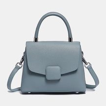 Bolsa Transversal de Couro Hasp | Cross Body Bags | Cores variadas | Detalhe 10 | Vivièn