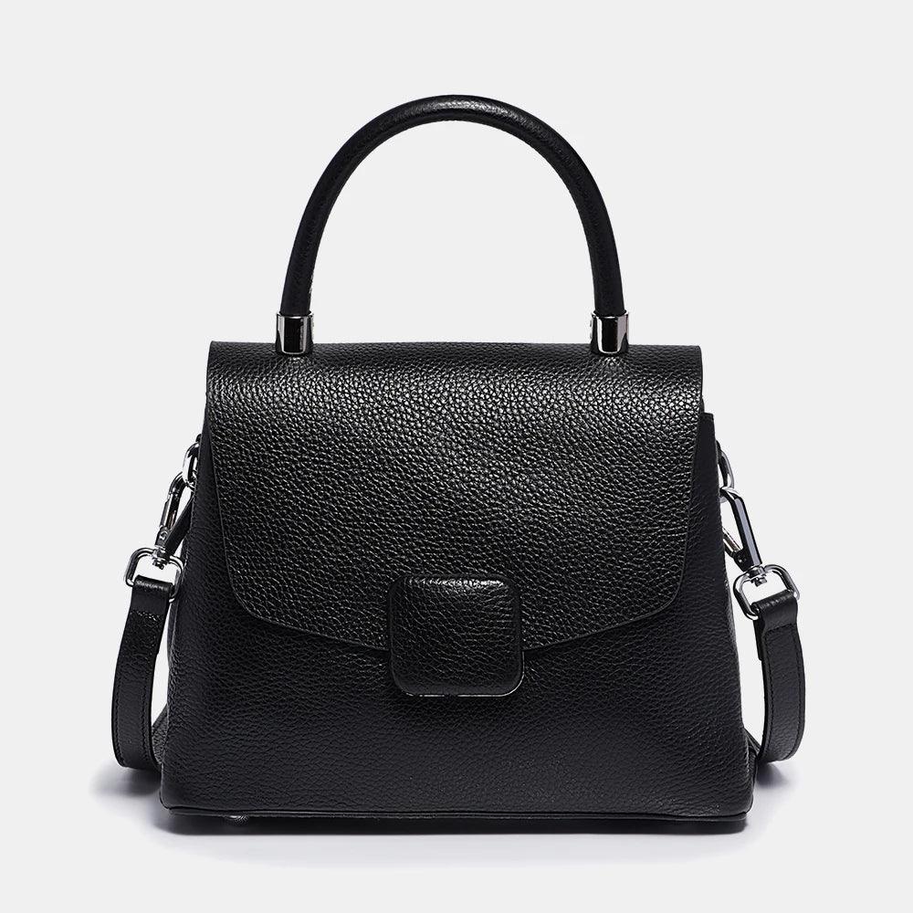 Bolsa Transversal de Couro Hasp | Cross Body Bags | Cores variadas | Detalhe 11 | Vivièn