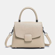 Bolsa Transversal de Couro Hasp | Cross Body Bags | Cores variadas | Detalhe 7 | Vivièn
