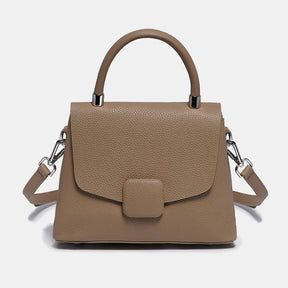 Bolsa Transversal de Couro Hasp | Cross Body Bags | Cores variadas | Detalhe 9 | Vivièn
