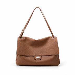 Bolsa Turim caramelo em couro granulado | Vivièn