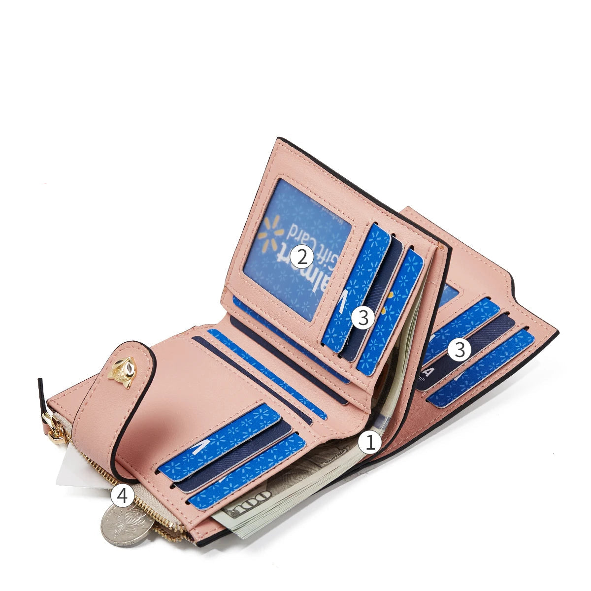 Carteira Feminina Alix | Wallets | Cor não informada | Detalhe 3 | Vivièn
