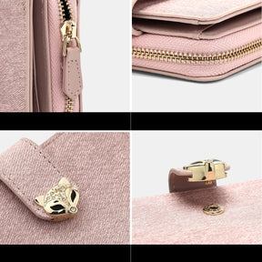 Carteira Feminina Cléo | Wallets | Cores variadas | Detalhe 2 | Vivièn