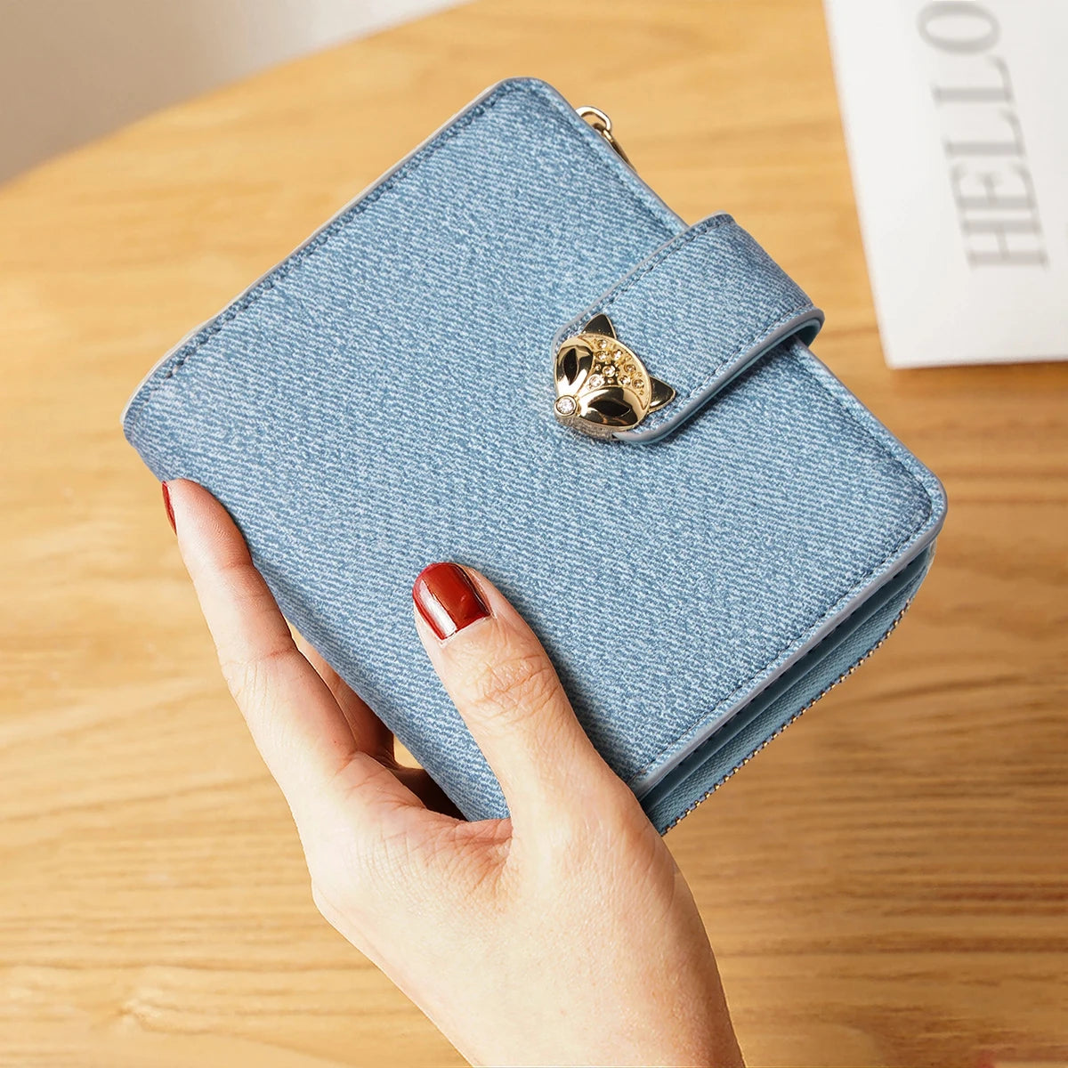 Carteira Feminina Cléo | Wallets | Cores variadas | Detalhe 22 | Vivièn