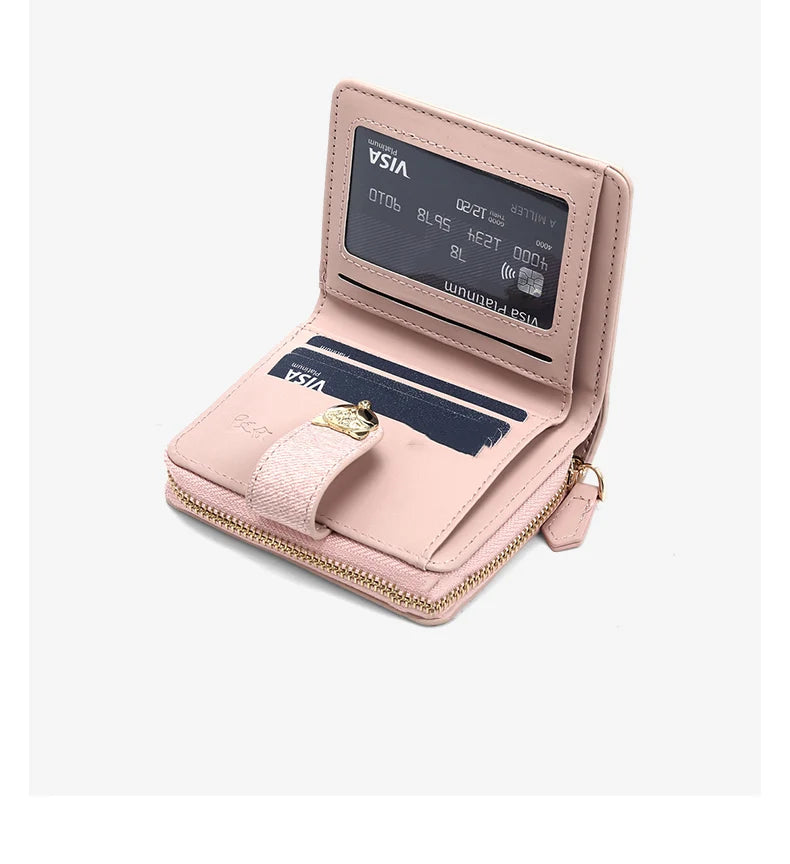 Carteira Feminina Cléo | Wallets | Cores variadas | Detalhe 7 | Vivièn