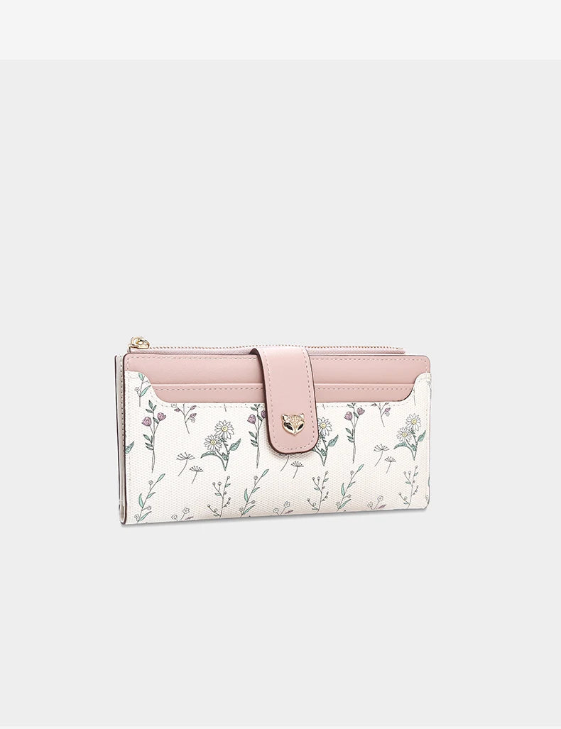 Carteira Feminina de Couro Alina | Wallets | Cores variadas | Detalhe 13 | Vivièn