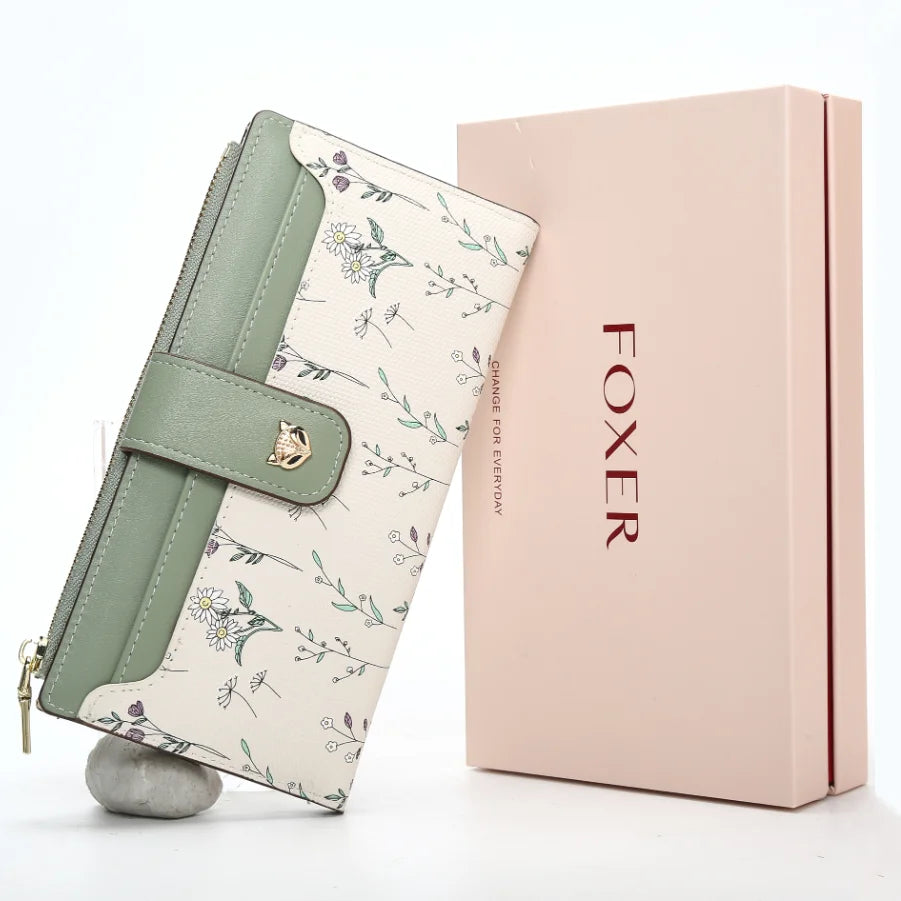 Carteira Feminina de Couro Alina | Wallets | Cores variadas | Detalhe 21 | Vivièn