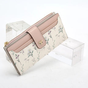 Carteira Feminina de Couro Alina | Wallets | Cores variadas | Detalhe 23 | Vivièn