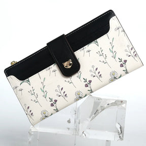 Carteira Feminina de Couro Alina | Wallets | Cores variadas | Detalhe 24 | Vivièn