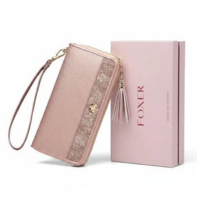 Carteira Feminina de Couro Clarice | Wallets | Rosa | Vivièn