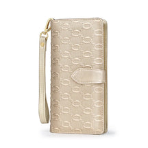 Carteira Feminina de Couro Dominique | Wallets | Dourada | Detalhe 13 | Vivièn