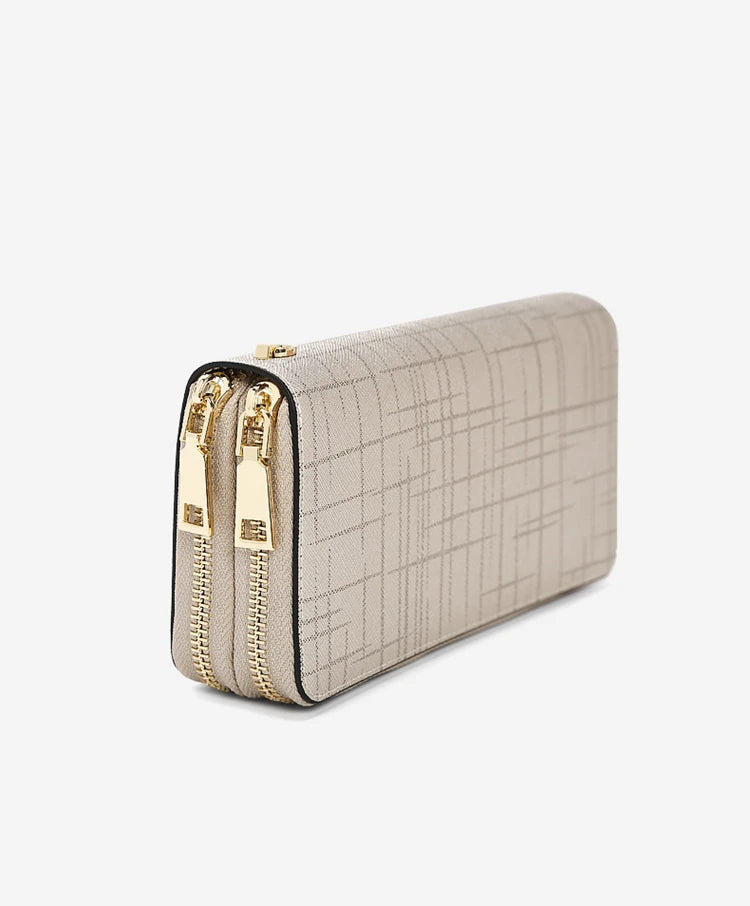 Carteira Feminina de Couro Genuíno Beatrice | Wallets | Cores variadas | Detalhe 8 | Vivièn
