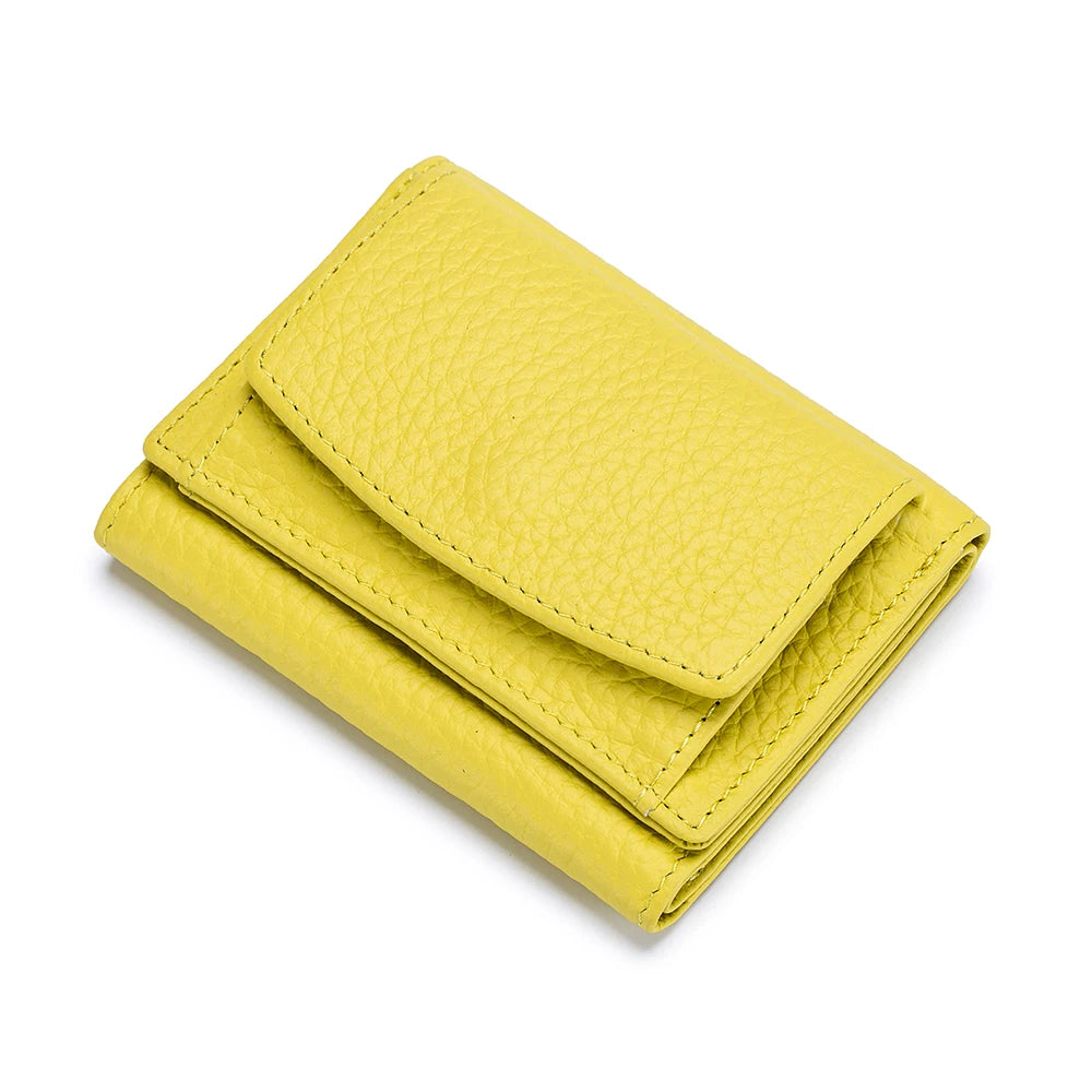 Carteira Feminina de Couro Genuíno Elora | Wallets | Cores variadas | Detalhe 11 | Vivièn
