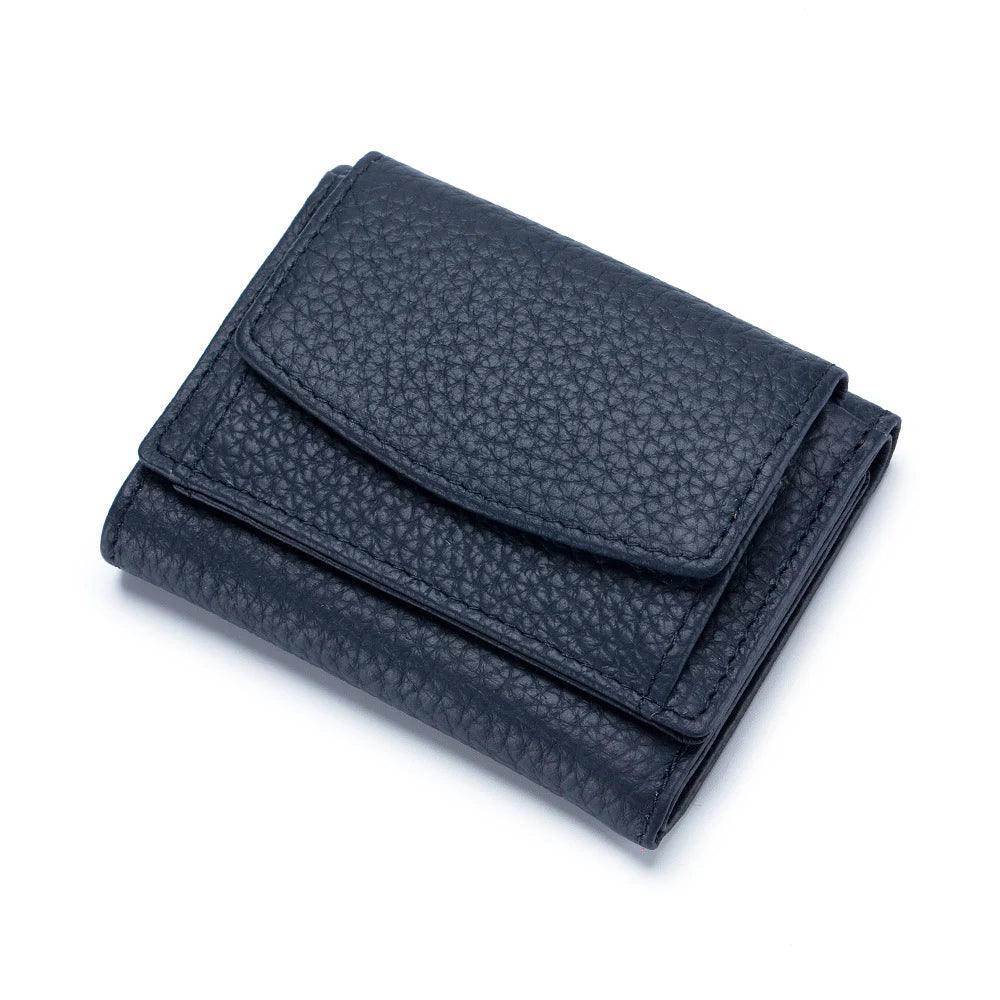 Carteira Feminina de Couro Genuíno Elora | Wallets | Cores variadas | Detalhe 14 | Vivièn