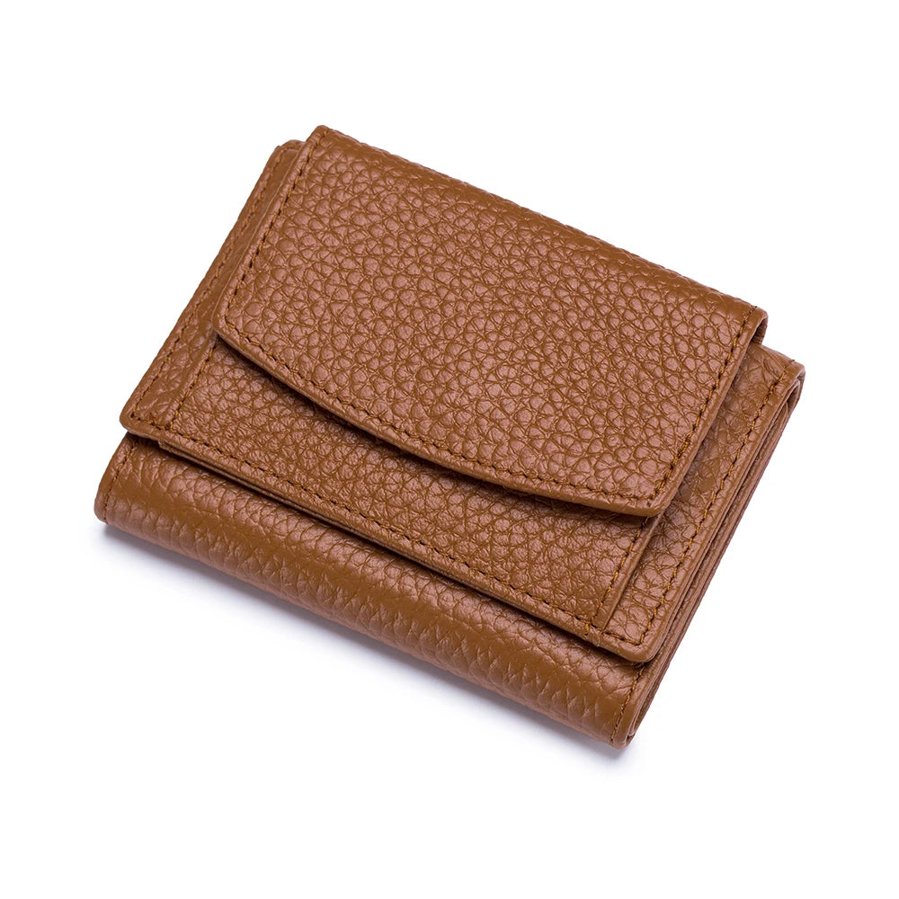 Carteira Feminina de Couro Genuíno Elora | Wallets | Cores variadas | Detalhe 7 | Vivièn