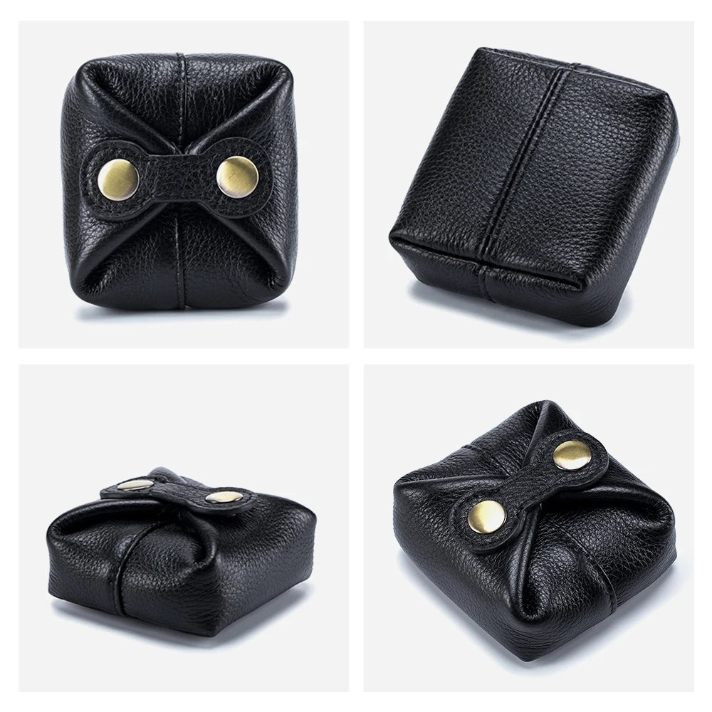 Carteira Feminina de Couro Genuíno Jade | Wallets | Cores variadas | Detalhe 1 | Vivièn