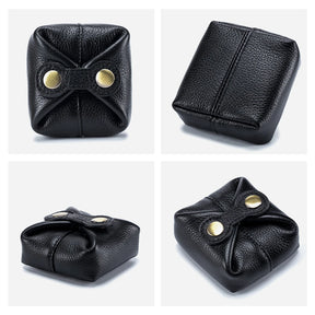 Carteira Feminina de Couro Genuíno Jade | Wallets | Cores variadas | Detalhe 1 | Vivièn