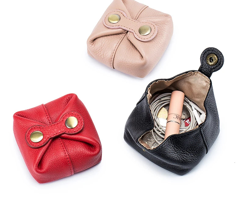 Carteira Feminina de Couro Genuíno Jade | Wallets | Cores variadas | Detalhe 5 | Vivièn