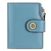 Carteira Feminina de Couro Genuíno Kira | Wallets | Cores variadas | Detalhe 3 | Vivièn