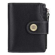Carteira Feminina de Couro Genuíno Kira | Wallets | Cores variadas | Detalhe 4 | Vivièn