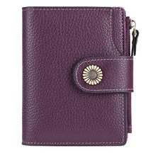 Carteira Feminina de Couro Genuíno Kira | Wallets | Cores variadas | Detalhe 5 | Vivièn