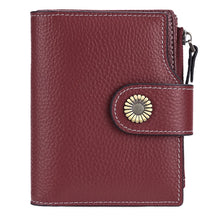 Carteira Feminina de Couro Genuíno Kira | Wallets | Cores variadas | Detalhe 6 | Vivièn