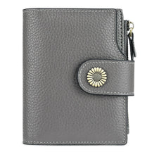 Carteira Feminina de Couro Genuíno Kira | Wallets | Cores variadas | Detalhe 7 | Vivièn