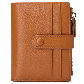 Carteira Feminina de Couro Genuíno Maia | Wallets | Cores variadas | Detalhe 3 | Vivièn