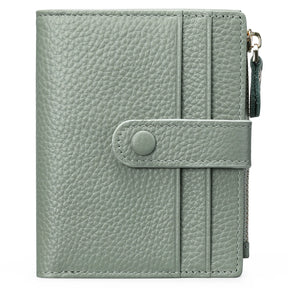 Carteira Feminina de Couro Genuíno Maia | Wallets | Cores variadas | Detalhe 4 | Vivièn