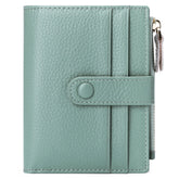 Carteira Feminina de Couro Genuíno Maia | Wallets | Cores variadas | Detalhe 8 | Vivièn