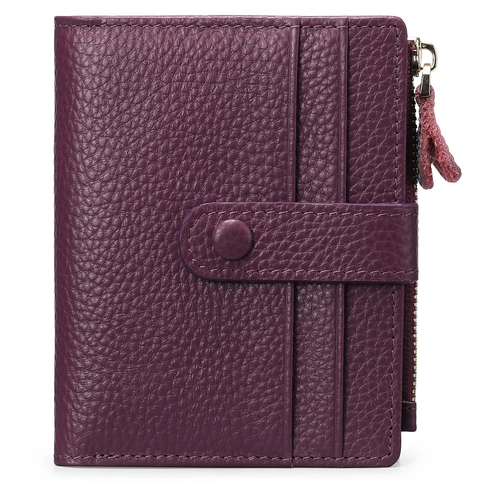 Carteira Feminina de Couro Genuíno Maia | Wallets | Cores variadas | Detalhe 9 | Vivièn